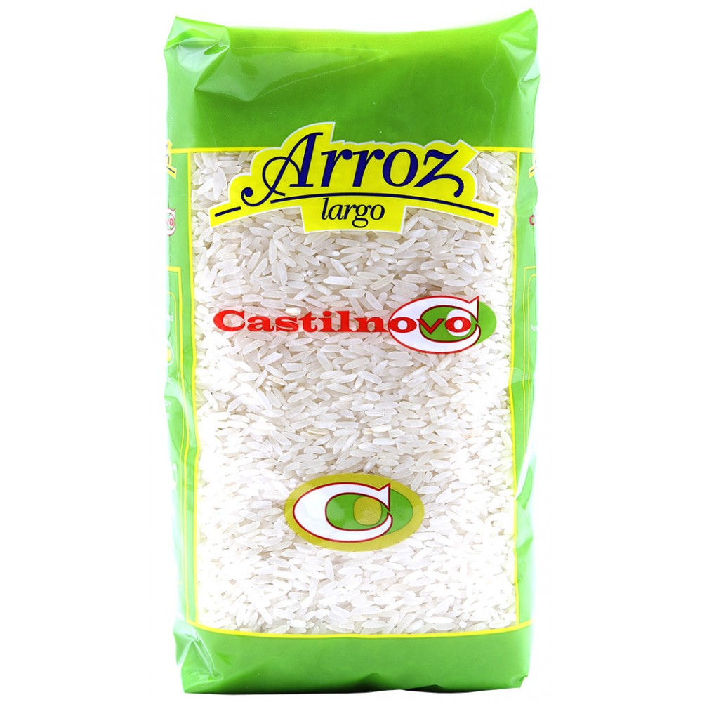 CAJA 12 UNIDADES ARROZ LARGO CASTILNOVO BOLSA 1KG