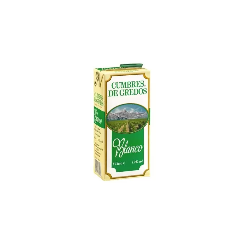 Vino Blanco Cumbres de Gredos BRICK 12X1L - Bodegas Oviedo