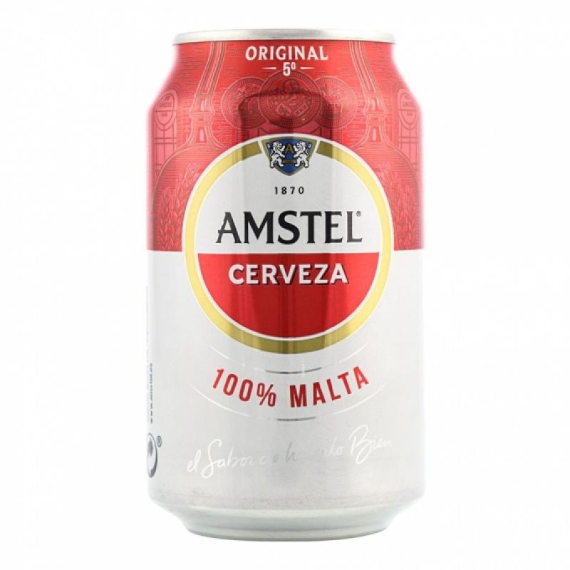 CERVEZA AMSTEL LATA 33CL X24