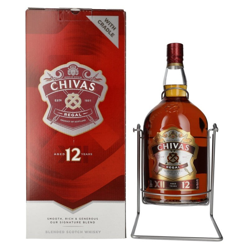 Whisky Chivas Regal 12 Años 4,5L - Bodegas Oviedo