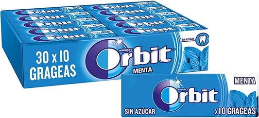 Chicle Orbit Menta x30