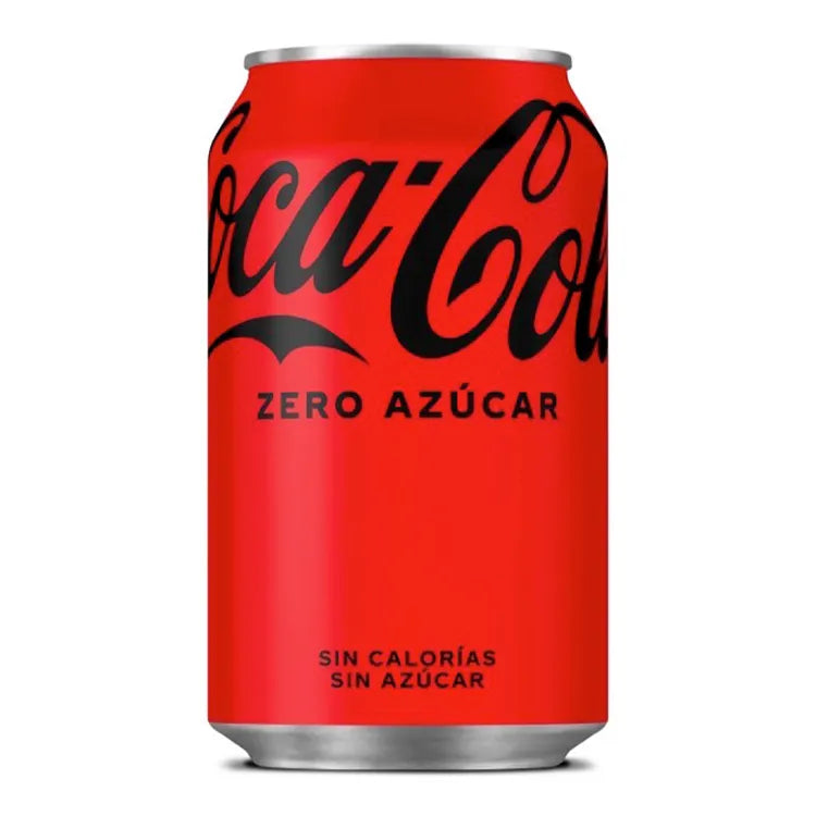 CAJA 24 UNIDADES COCA COLA ZERO LATA 33CL