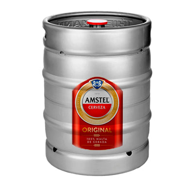 BARRIL CERVEZA AMSTEL 50L - Bodegas Oviedo